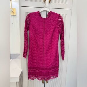 Adelyn Rae Vibrant Pink Dress